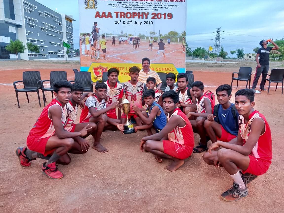 AAA Trophy 2019 — State Level Volleyball 1st Place